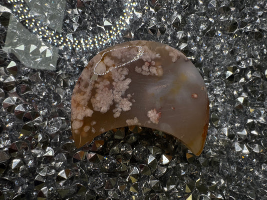 Flower Agate Moon