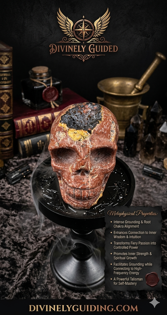 Devils gate agate skull
