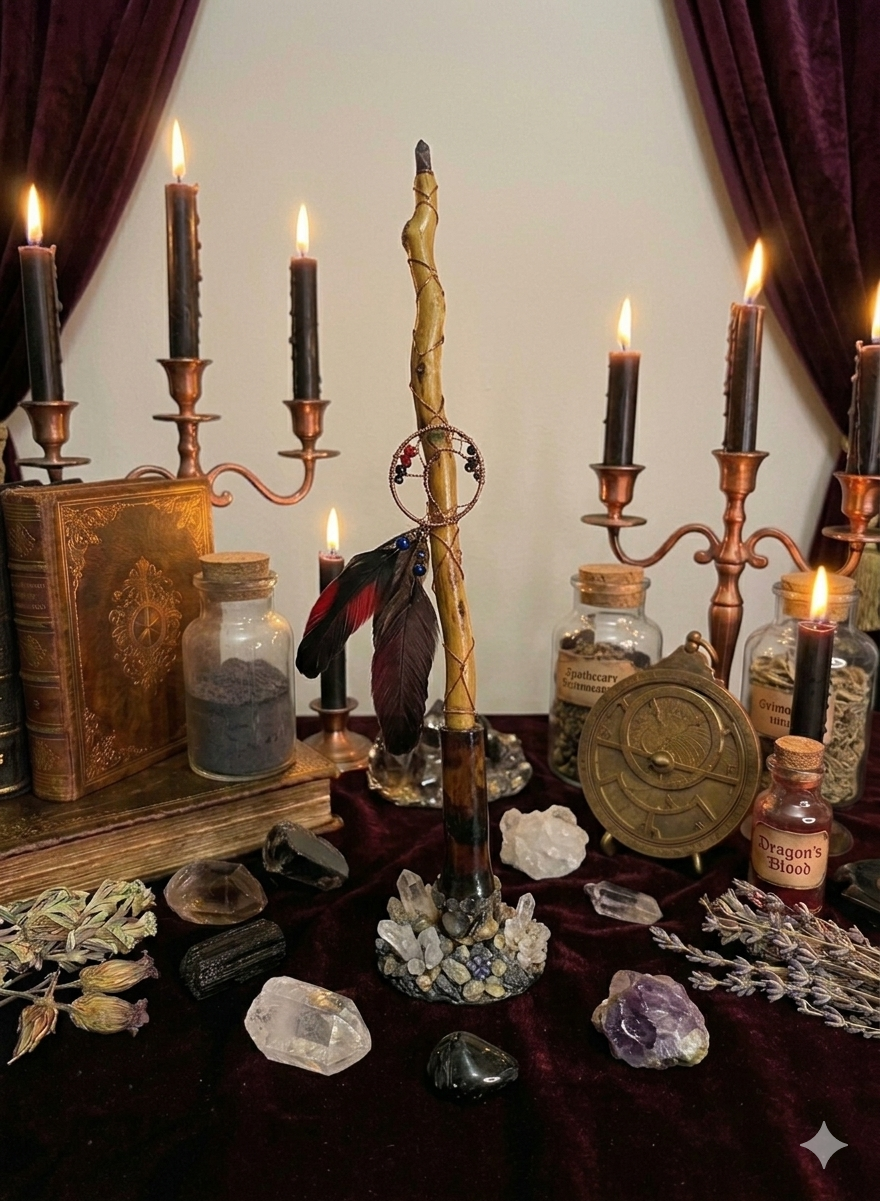 Hand made wand