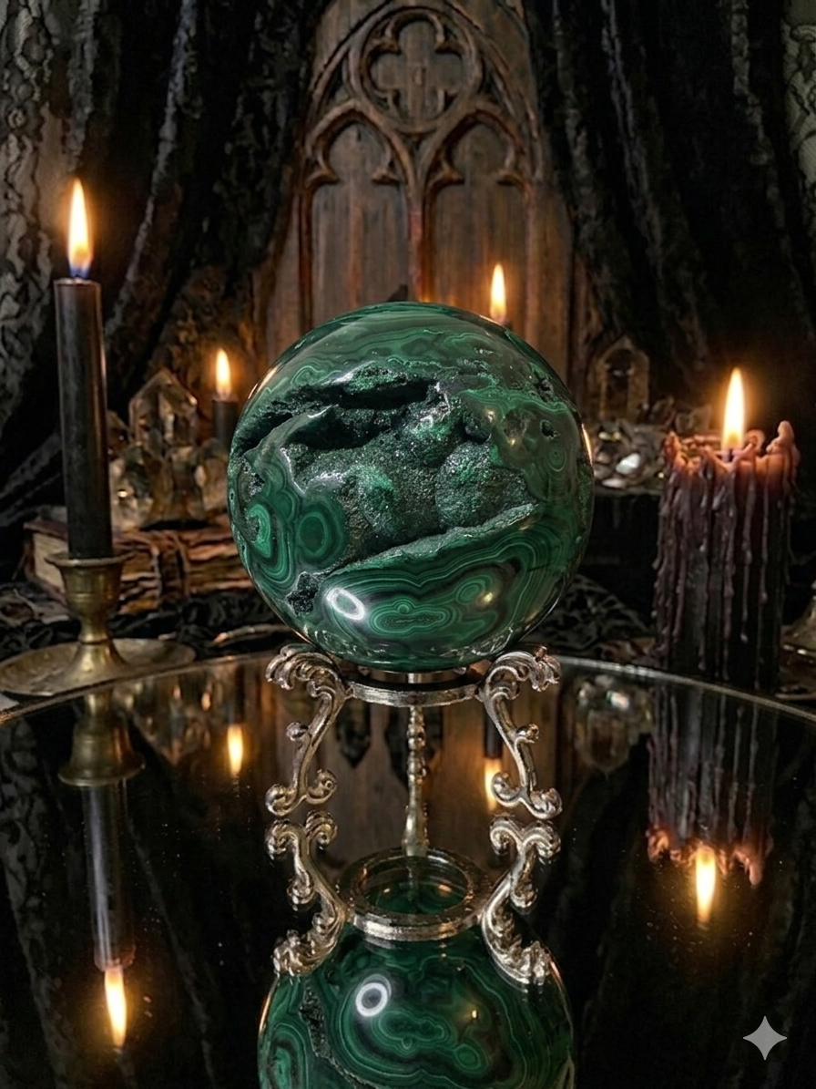 Malachite Sphere