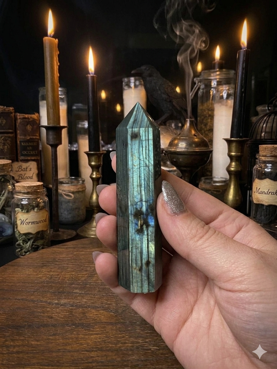 Intuitively Chosen Labradorite point