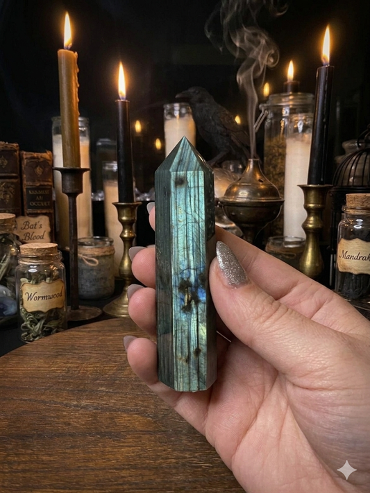 Intuitively Chosen Labradorite point